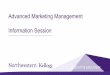 Advanced Marketing Management Information Session