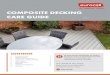 COMPOSITE DECKING CARE GUIDE - Eurocell