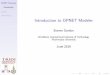 Introduction to OPNET Modeler