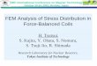 FEM Analysis of Stress Distribution in Force-Balanced Coils