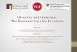 Diversity and Inclusion: The Business Case for Investors