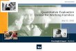 Quantitative Evaluation Center for Working Families