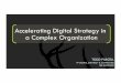 HT Accelerating Digital Strategy in a Complex Organization 