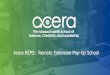 Acera REPS: Remote Extension Pop-Up School