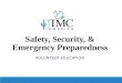 Safety, Security, and Emergency Preparedness