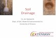 Soil Drainage - New Mexico State University