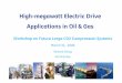 High-megawatt Electric Drive Applications in Oil & Gas