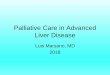Palliative Care in Advanced Liver Disease
