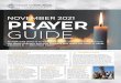 NOVEMBER 2021 PRAYER GUIDE