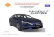 2017–19 Honda Clarity Electric Emergency Response Guide