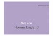 We are Homes England