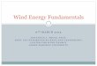 Wind Energy Fundamentals - Virginia Tech