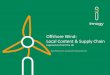 Offshore Wind: Local Content & Supply Chain