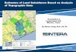 Estimates of Land Subsidence Based on Analysis of 