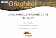 AMORPHOUS GRAPHITE and TURKEY - Industrial Minerals