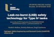 Leak-no-burst (LNB) safety technology for Type IV tanks