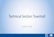 Technical Section Townhall - SPE