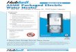 M SH & H ASME Packaged Electric Water Heater
