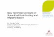 New Technical Concepts of Spent Fuel Pool-Cooling and 