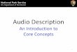Audio Description - DOI
