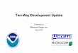 Two-Way Development Update Microcom Design, Inc. April 