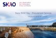 Swiss SKAO Day Procurement Services