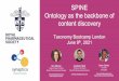 SPINE Ontology as the backbone of content discovery