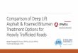 Comparison of Deep Lift Asphalt & Foamed Bitumen Treatment