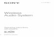 Wireless Audio System - Sony