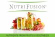 NUTRIENTS FROM FRUITS & VEGETABLES