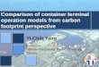 Comparison of container terminal operation models from 