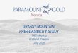 GRASSY MOUNTAIN: PRE-FEASIBILITY STUDY
