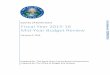 Fiscal Year 2015-16 Mid Year Budget Review