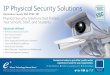 IP Physical Security Solutions - HCESC