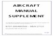 Document No. AMS-737-345-27131 AIRCRAFT MANUAL …
