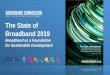 The State of Broadband 2019 - Broadband Commission