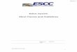 ESCC System Short Course and Guidelines - ESCIES
