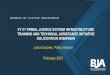 FY 21 Tribal Justice System Infrastructure Training and 