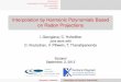 Interpolation by Harmonic Polynomials Based on Radon 