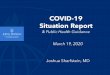 COVID-19 Situation Report - Ash Center