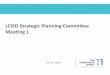 LCISD Strategic Planning Committee Meeting 1