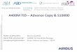 A400M TID Advance Copy & S1000D