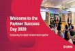 Welcome to the Partner Success Day 2020