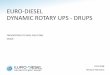 EURO-DIESEL DYNAMIC ROTARY UPS - DRUPS
