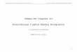 Slides for Chapter 10 International Capital Market Integration