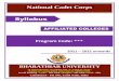 National Cadet Corps Syllabus