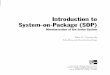 Introduction to System-on-Package (SOP)