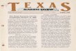 GENERAL LIBRARIES The Texas Economy and the Presidential 