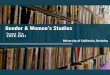 Gender & Women's Studies