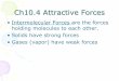 Ch10.4 Attractive Forces - Manasquan Public Schools